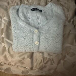 Abercrombie & Fitch Soft Gray Cardigan